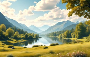 鱼塘风水有讲究：选址布局藏玄机，影响鱼儿与运势